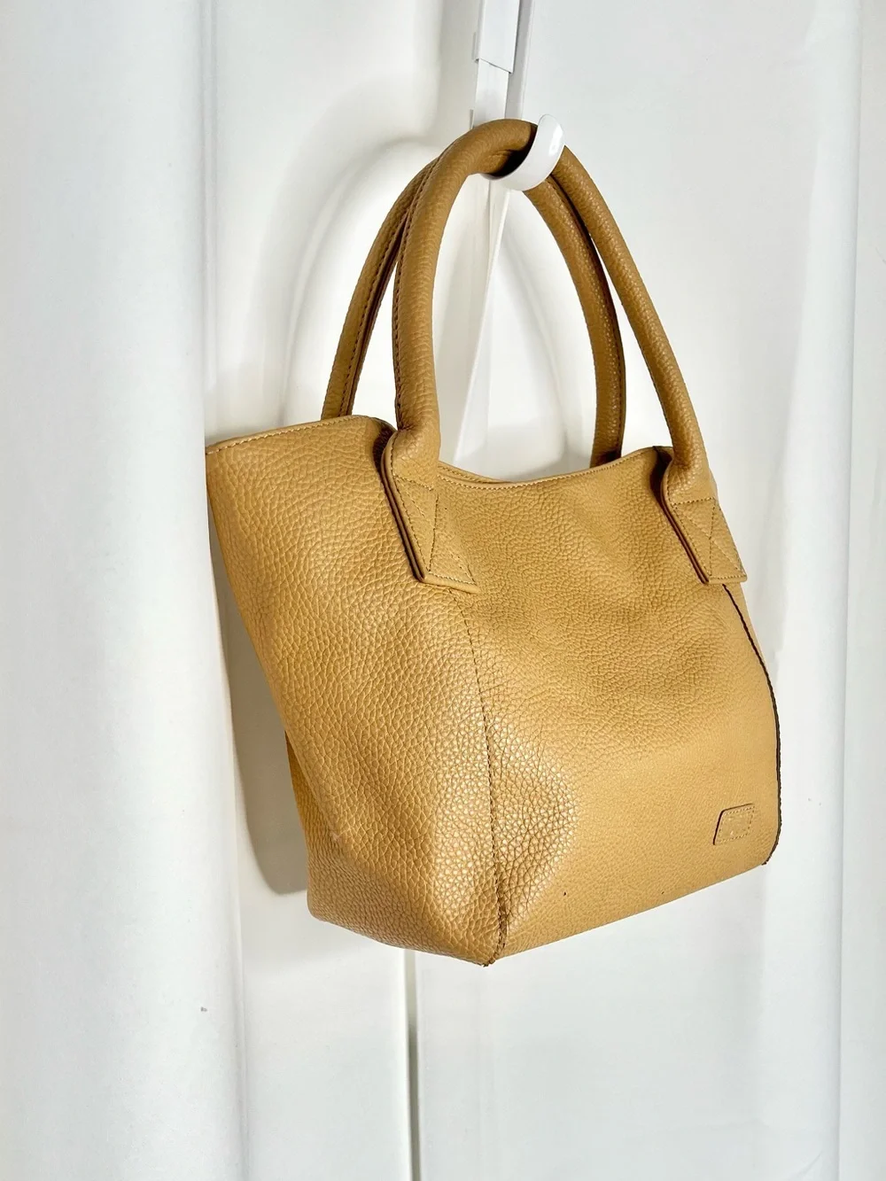 LOUENHIDE TAUPE VEGAN LEATHER TOTE /SHOULDER BAG